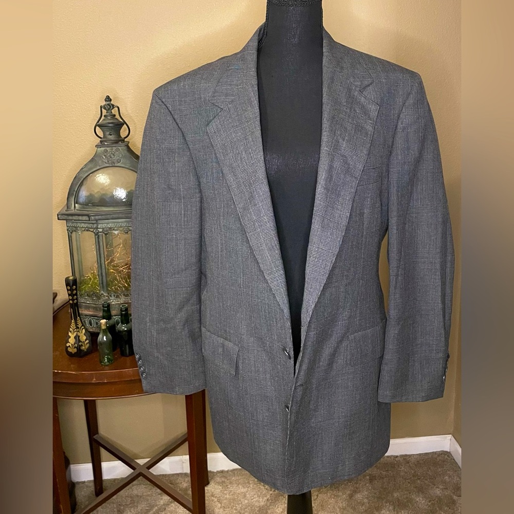 Dark gray blazer
